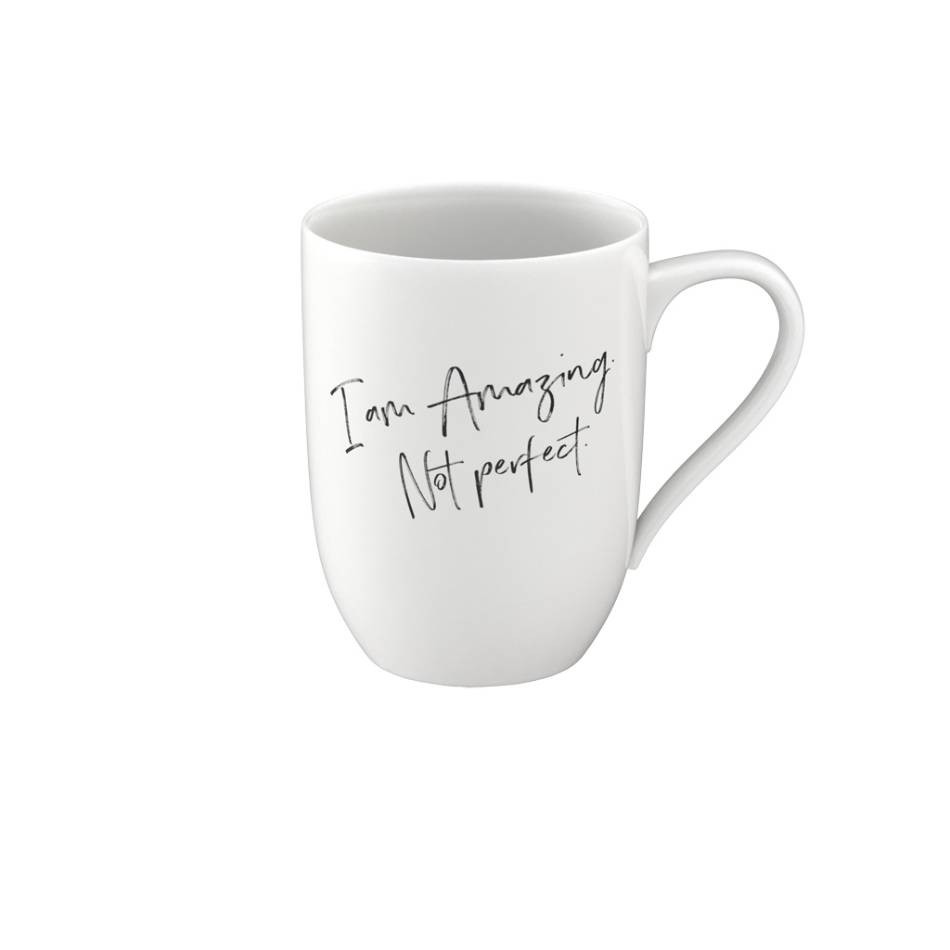 Kubek I´m amazing. Not perfect. Statement Villeroy & Boch
