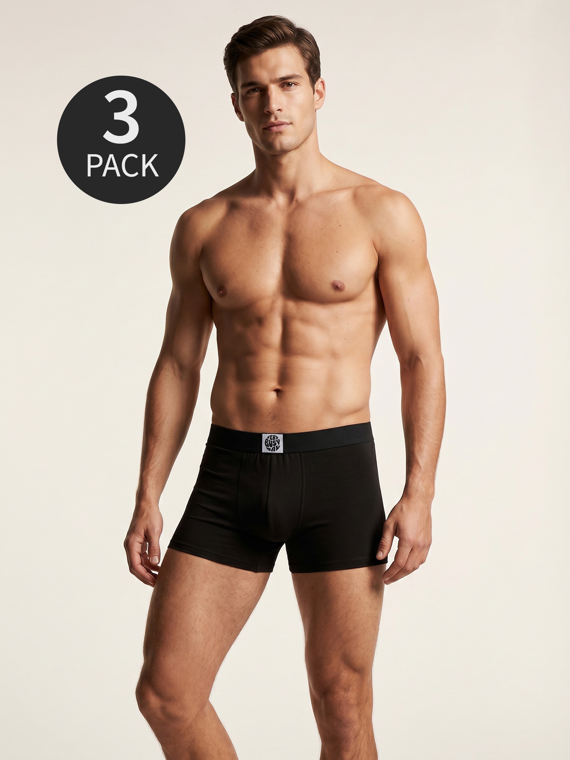 Bokserki long 3 pack