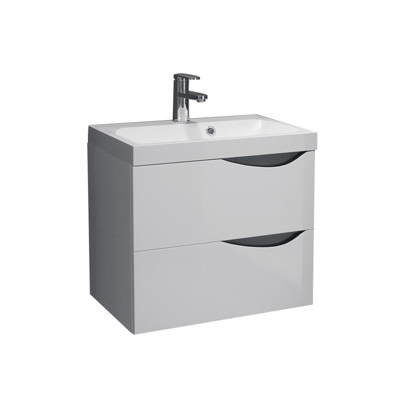 Plan de toilette Sienna blanc 80 cm VAN MARCKE GO