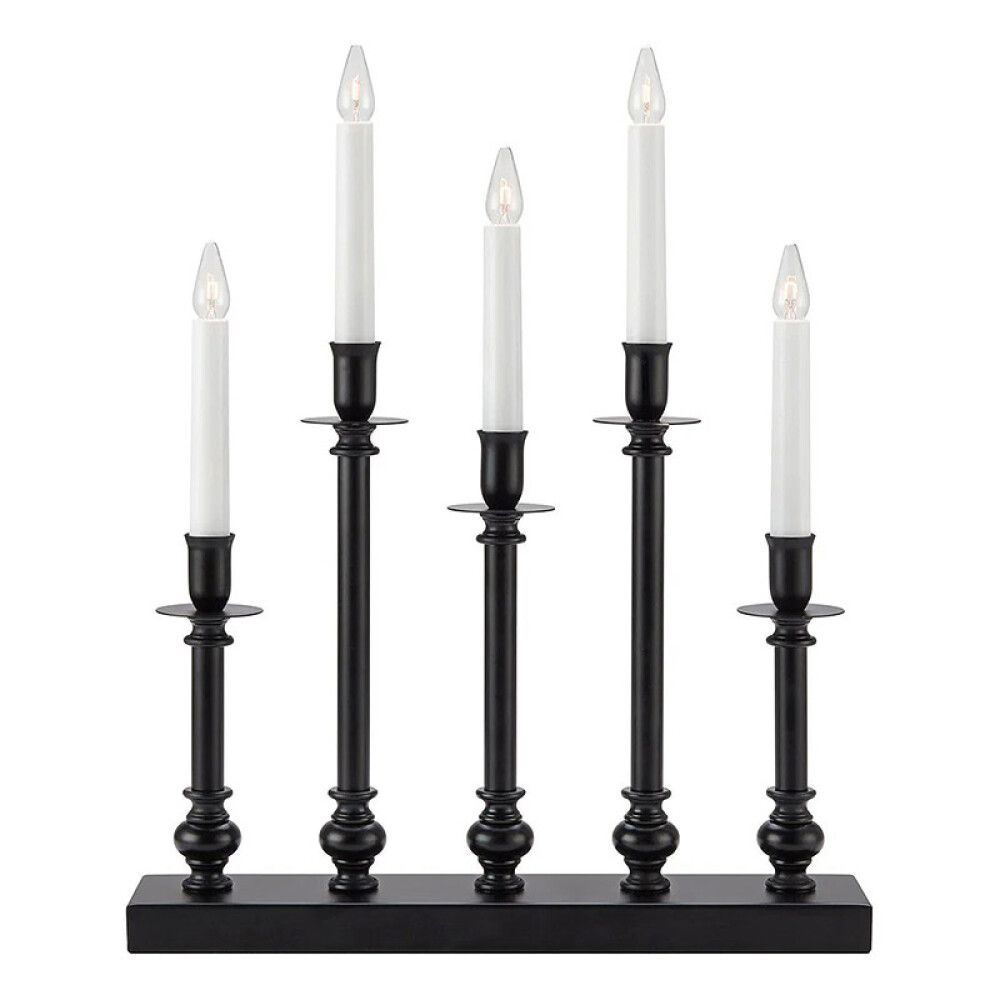 ADVENTSSTAKE MARKSLÖJD FRATELLO SVART