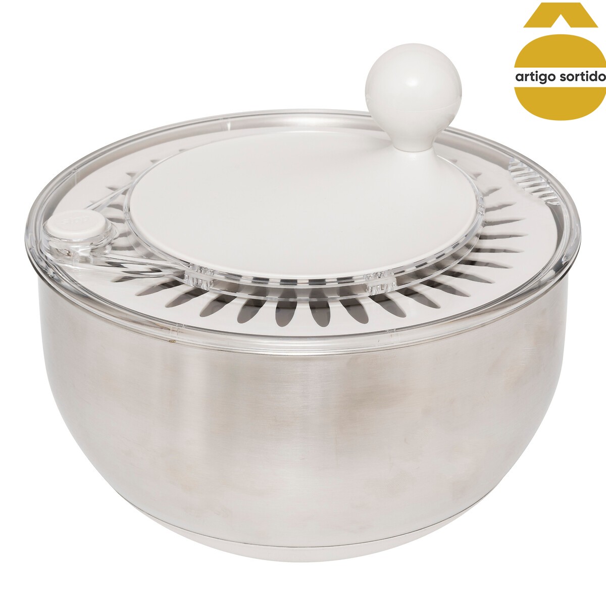 Escorredor para legumes mecânico 4l