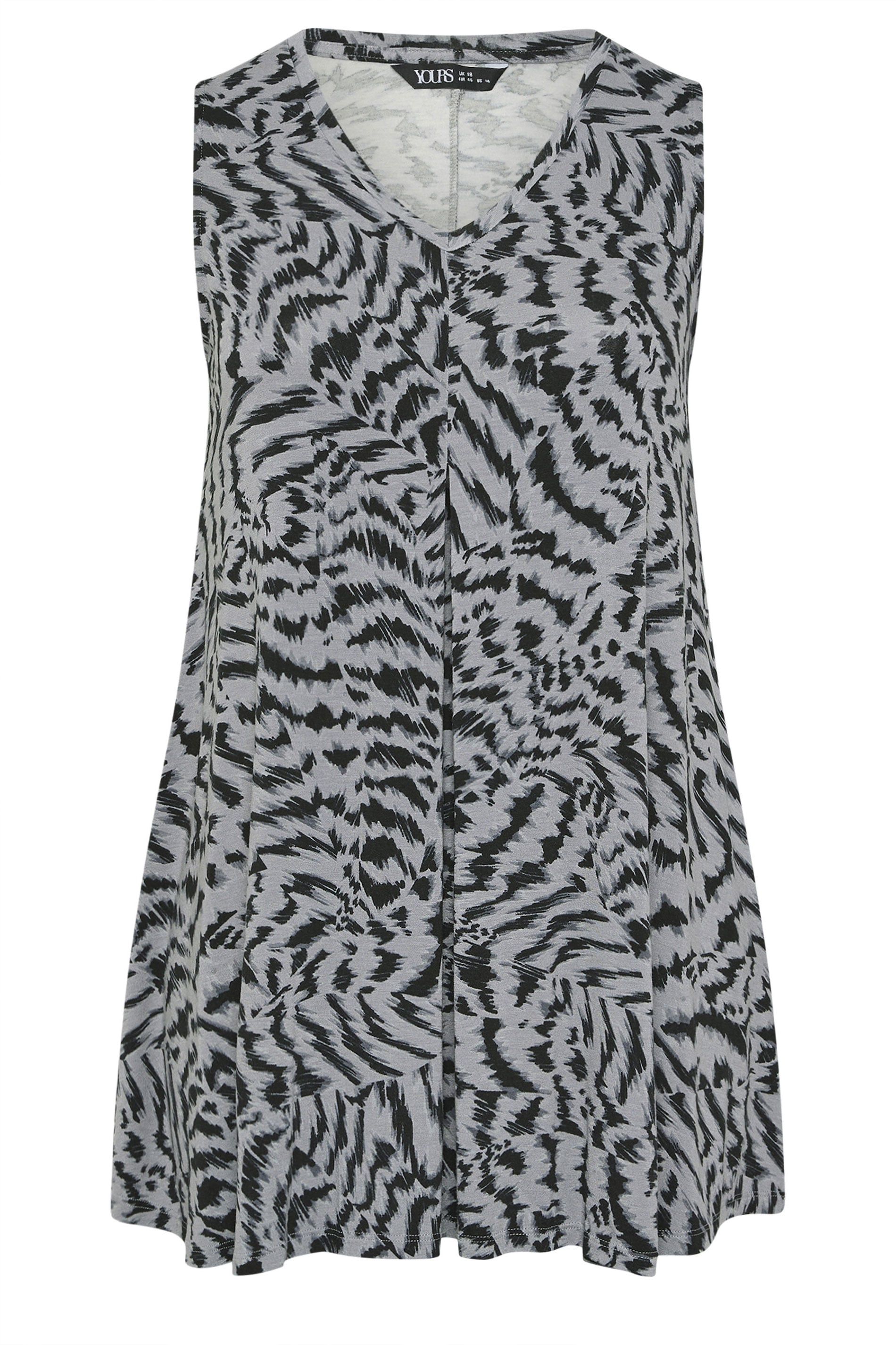 Yours Animal Vest Top