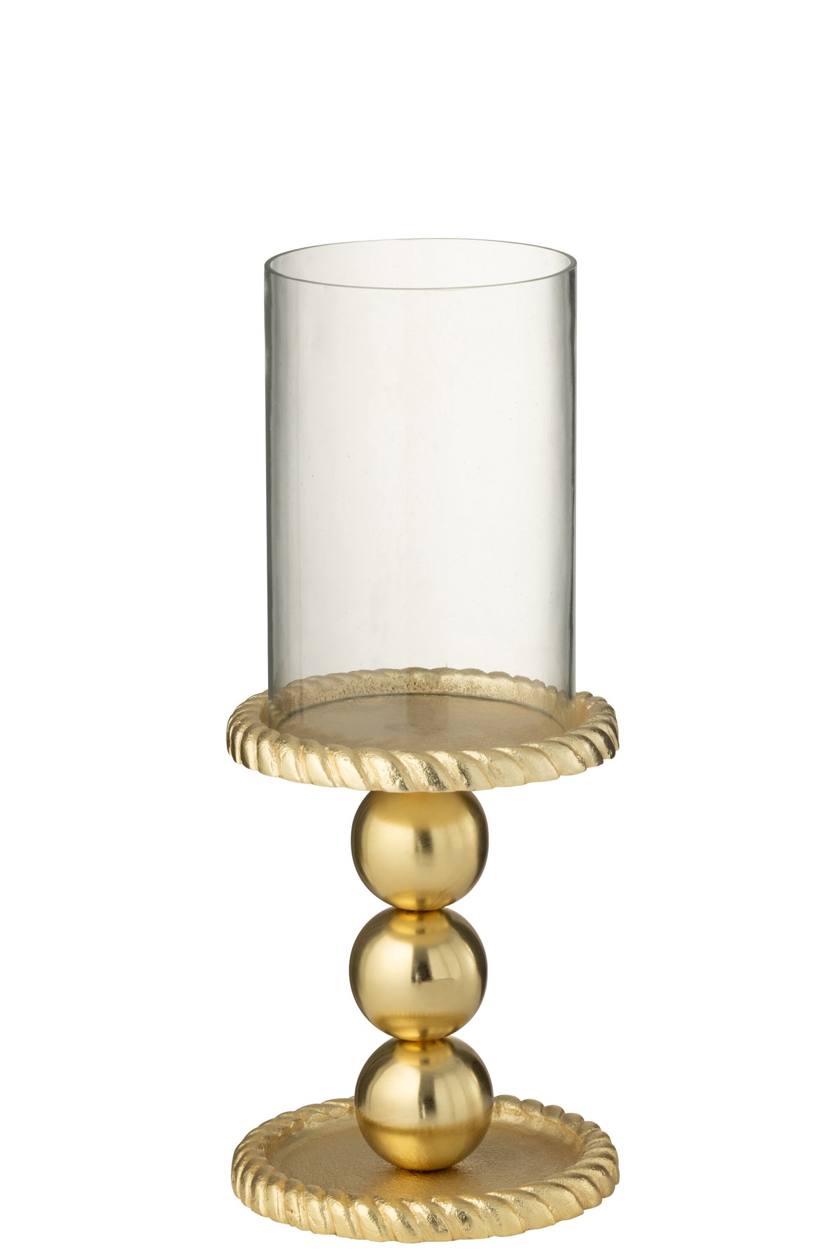J-Line kandelaar - aluminium - goud - small