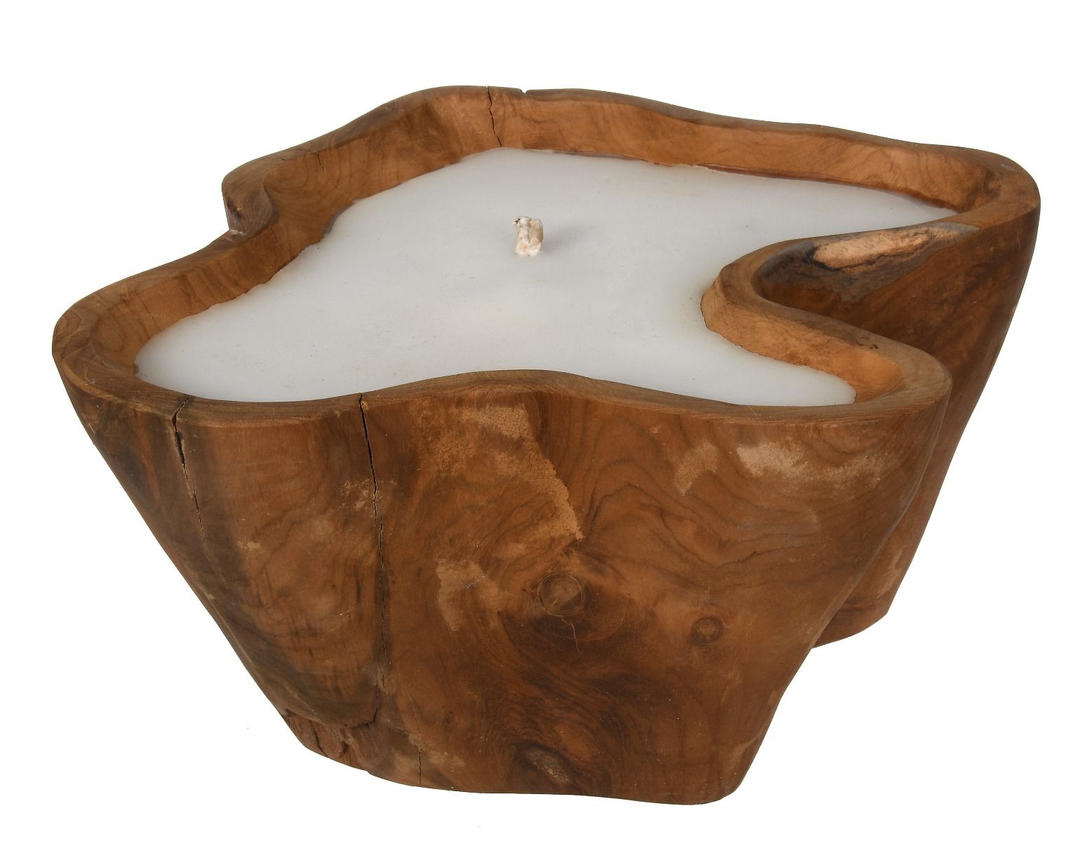 Świeca Teak Root High 35x35x15 cm