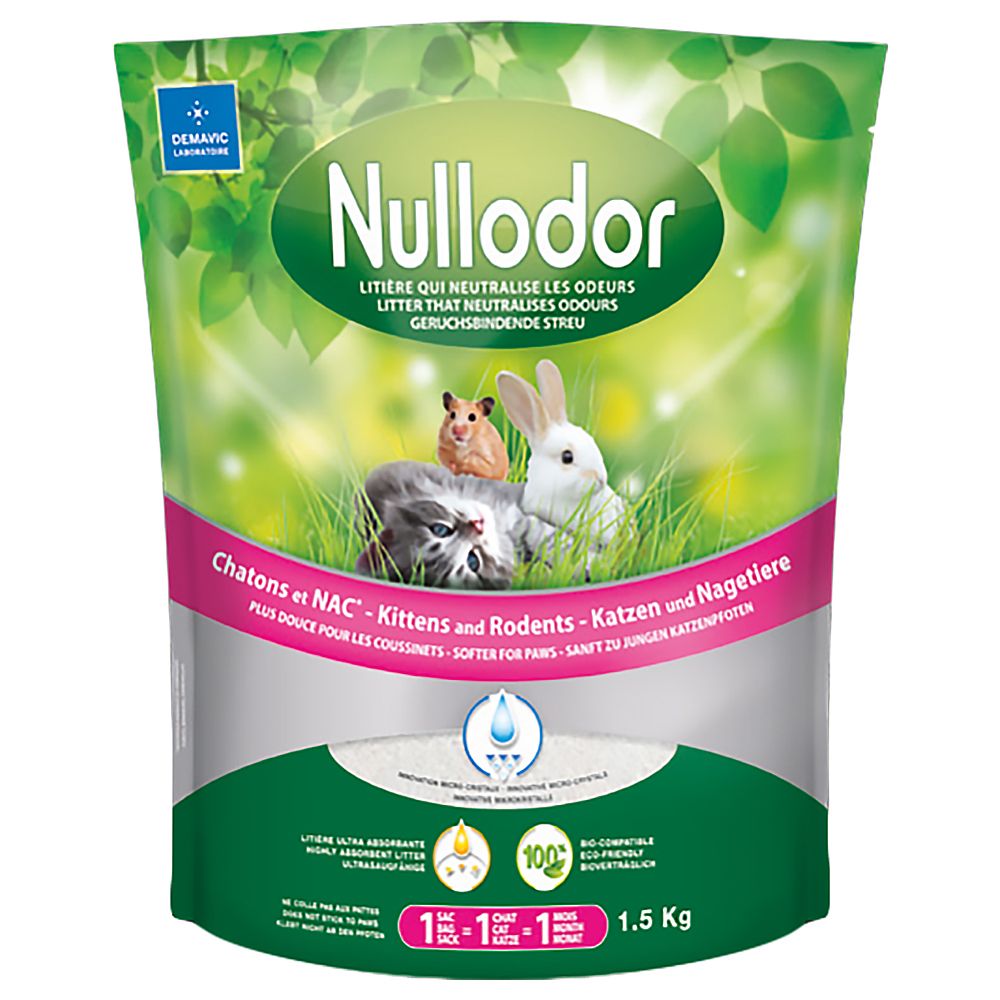 Nullodor Silicate Litter for Cats and Small Animals