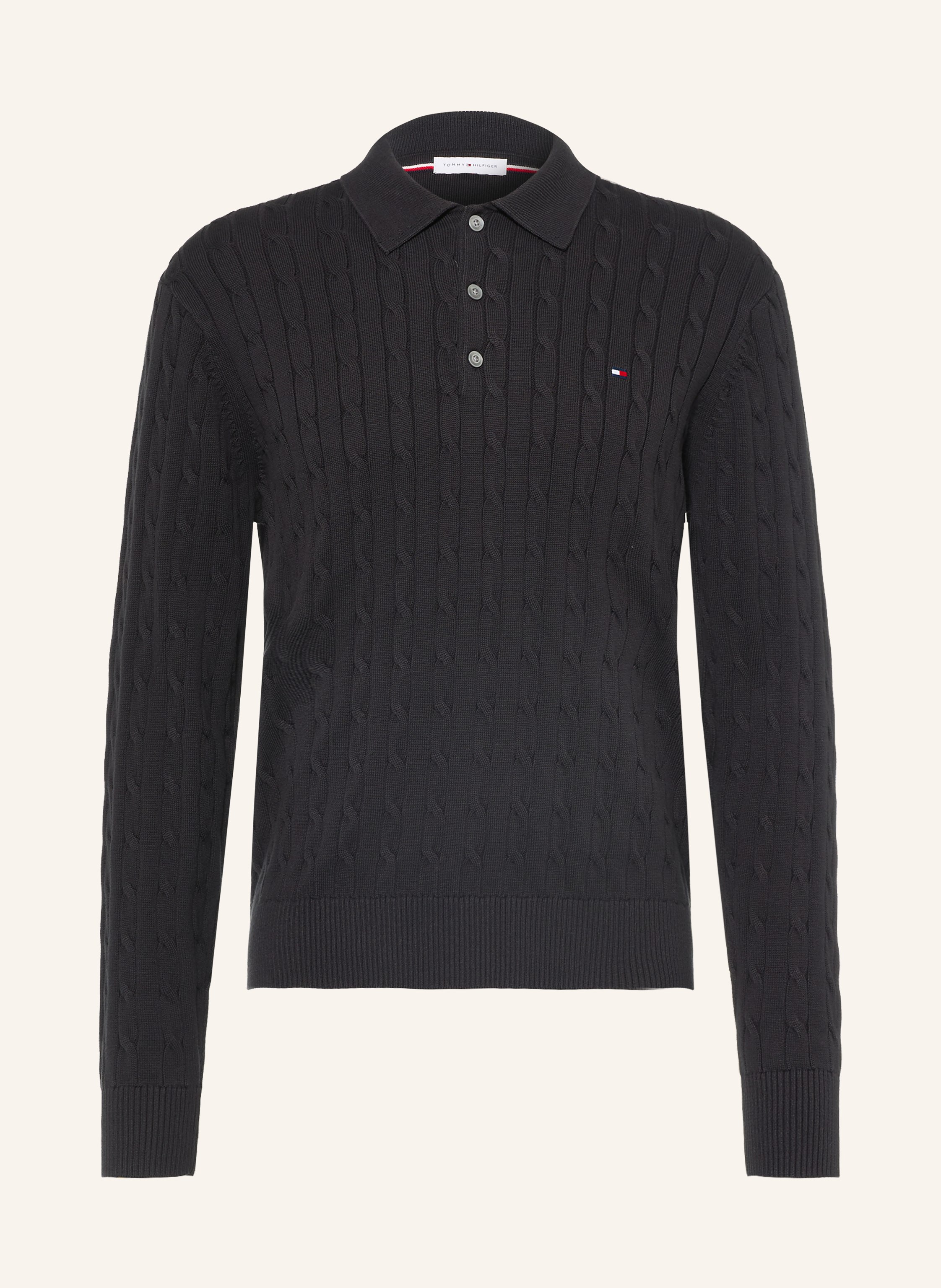 TOMMY HILFIGER Strick-Poloshirt