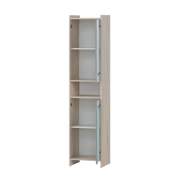 Hochschrank »Lindholm«, BxHxT: 40,2 x 176,3 x 33 cm, taubenblau, Holzwerkstoff