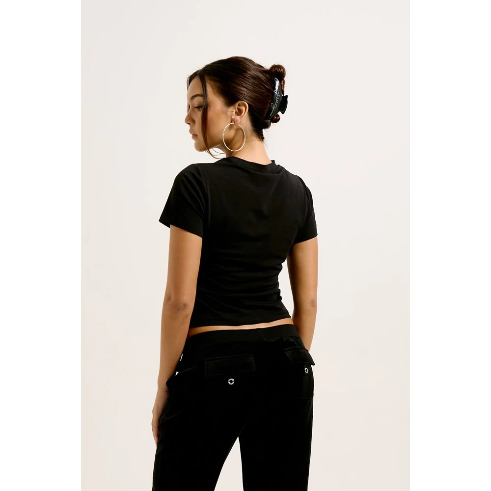 Juicy Couture Impact Juicy Logo Short Sleeve Top