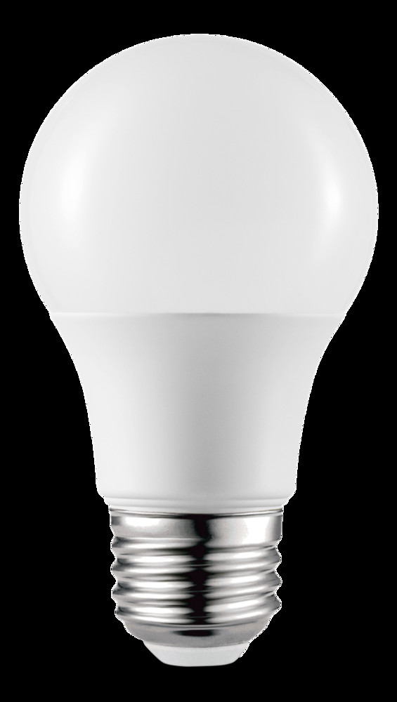 NOMA A19 E26 Base Household Non-Dimmable LED Light Bulbs, 2700K, 800 Lumens, Warm White, 60W, 6-pk