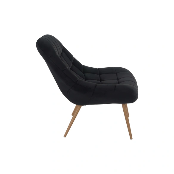 Sessel, Höhe: 85,6 cm, schwarz
