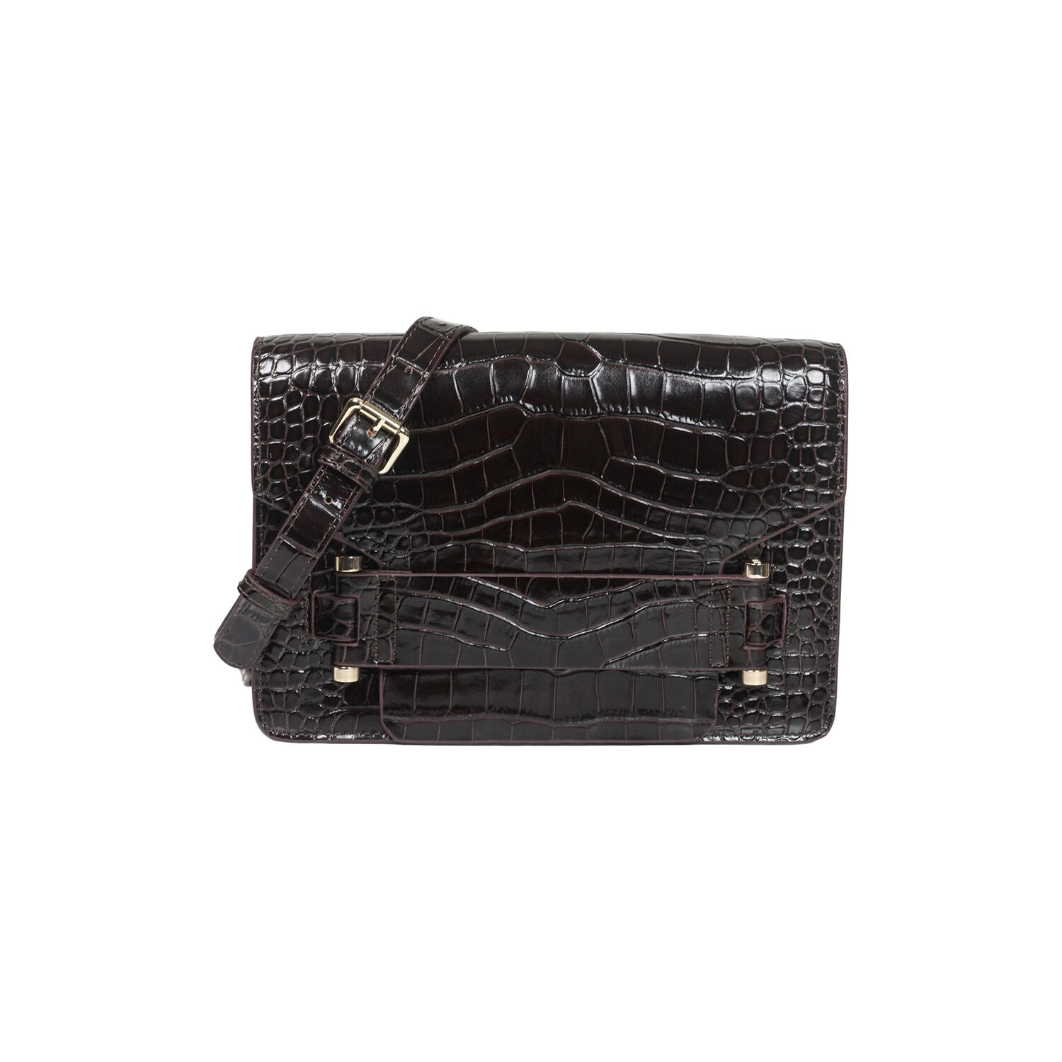 Jolie Grande taske, brown croco