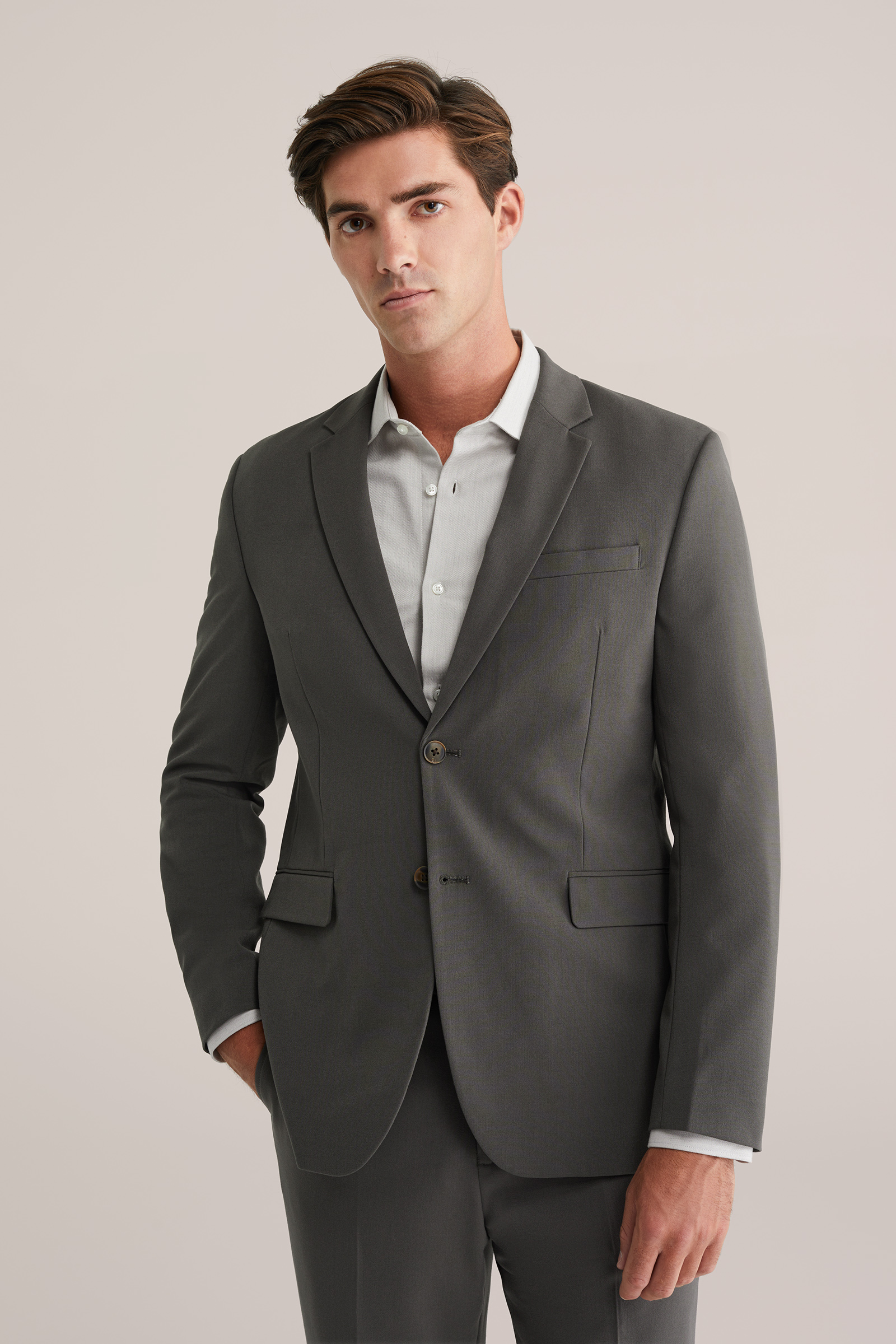 Heren slim fit blazer - THE FLEX SUIT
