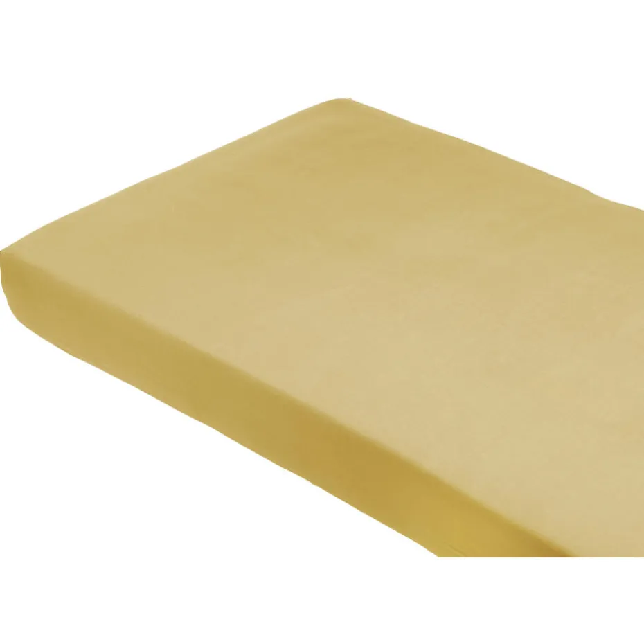 Kwantum Hoeslakens. Moltons & Kussenslopen | Beddengoed | Hoeslaken Katoen Oker – 90x200cm