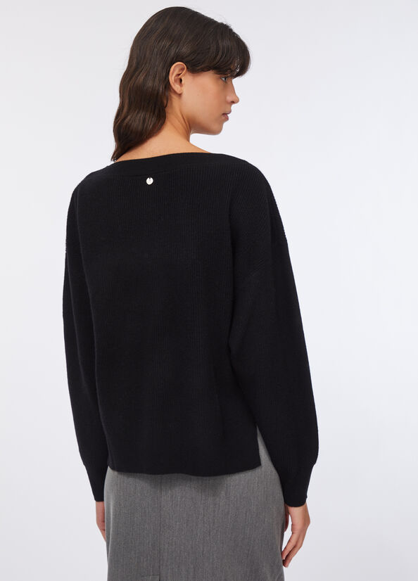 Maglia in lana e cashmere