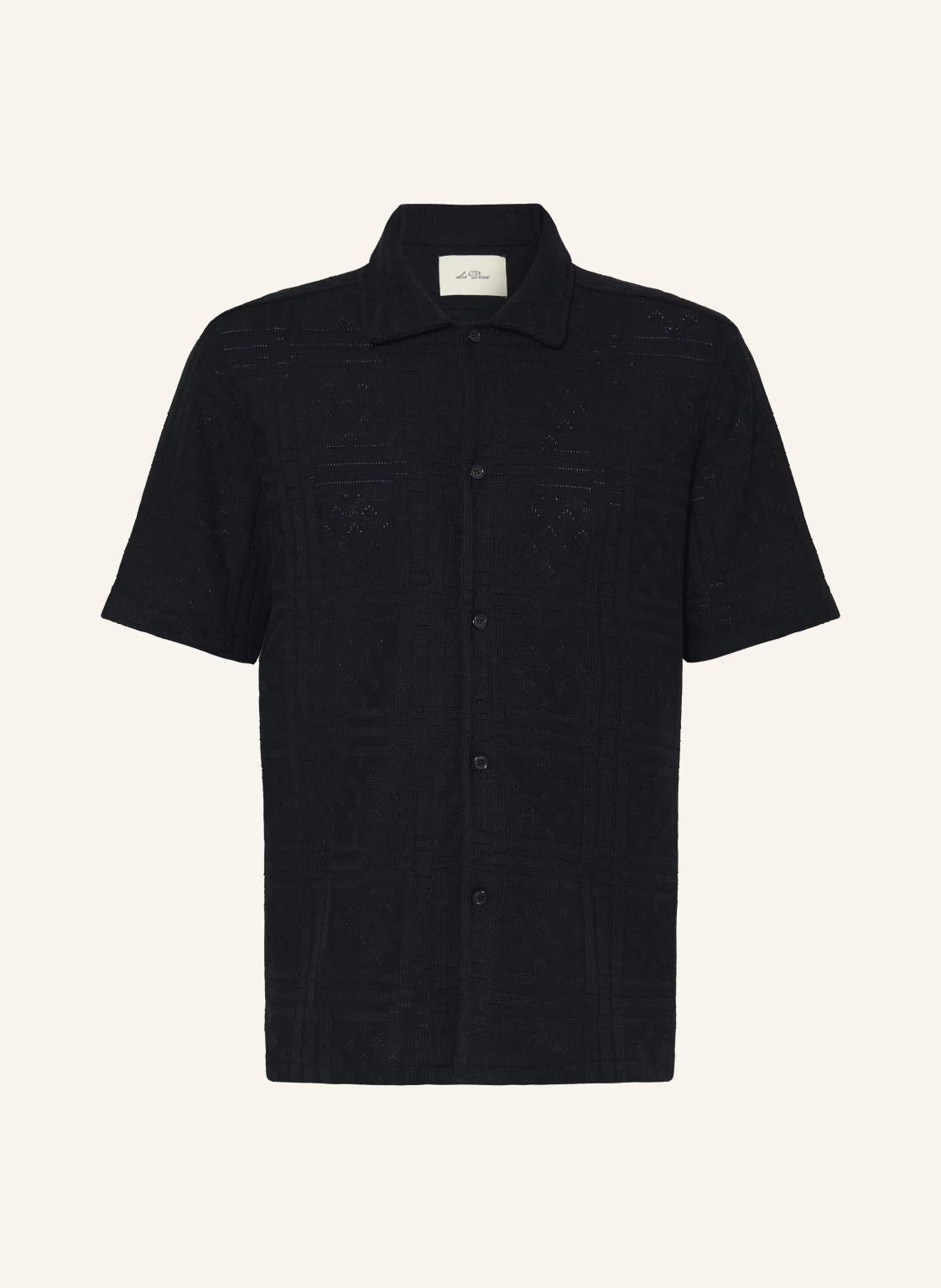 LES DEUX Strickhemd HECTOR Loose Fit