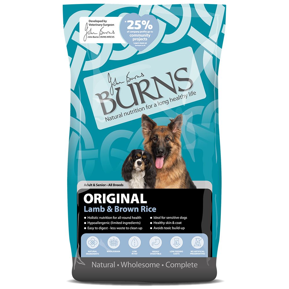 Burns Adult & Senior Original Lamb & Brown Rice