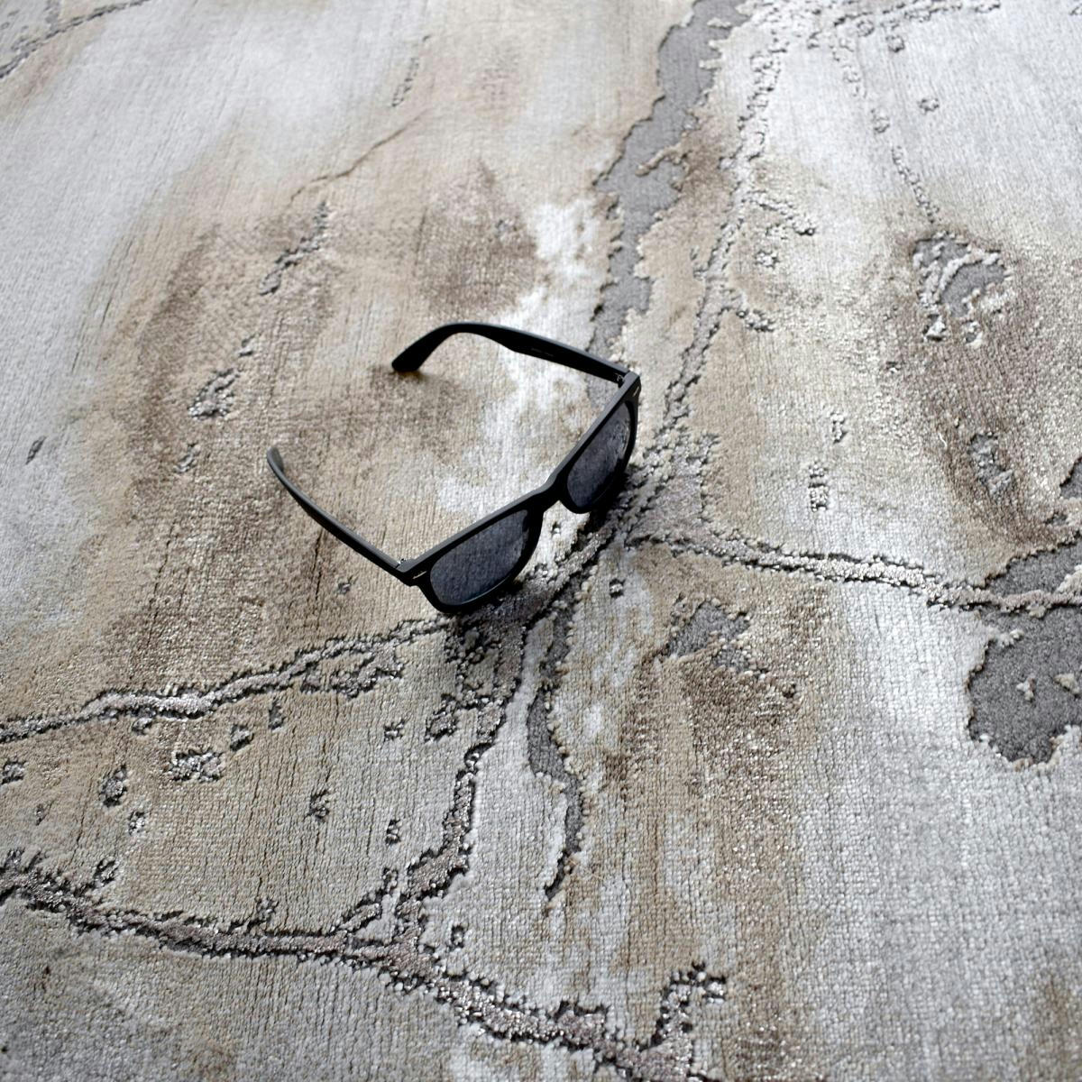 MARBAL - Tapis salon beige 120x170