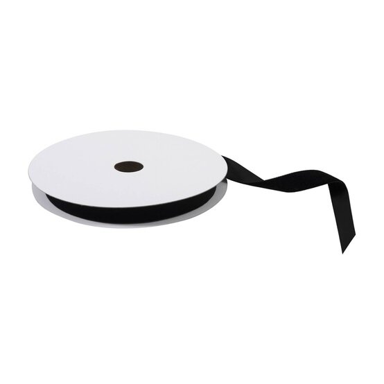 Trimits Black Velvet Ribbon by the Metre 10mm