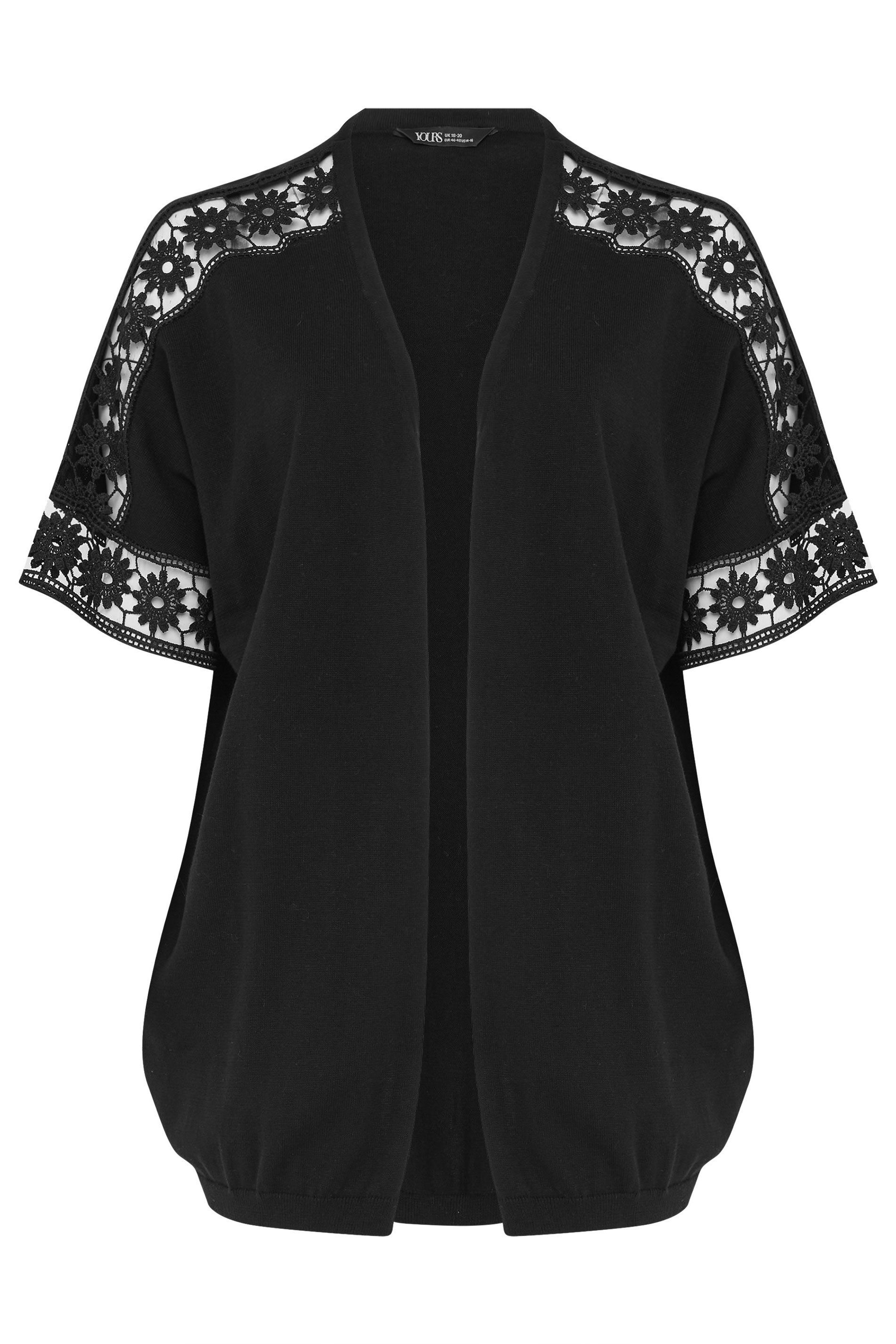 Yours Crochet Sleeve Kimono