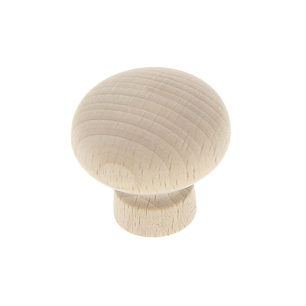 Bouton de meuble arrondi pine Ø3.3 CM