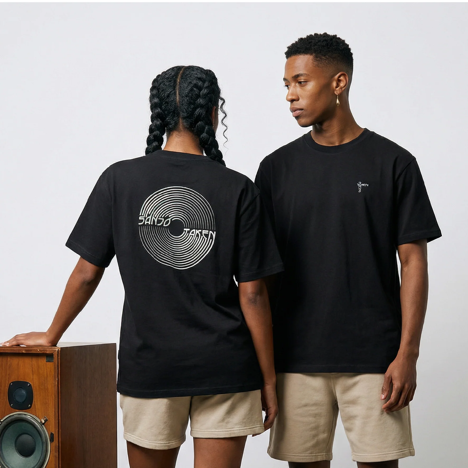 T-shirt Taken X Sanjo // Black