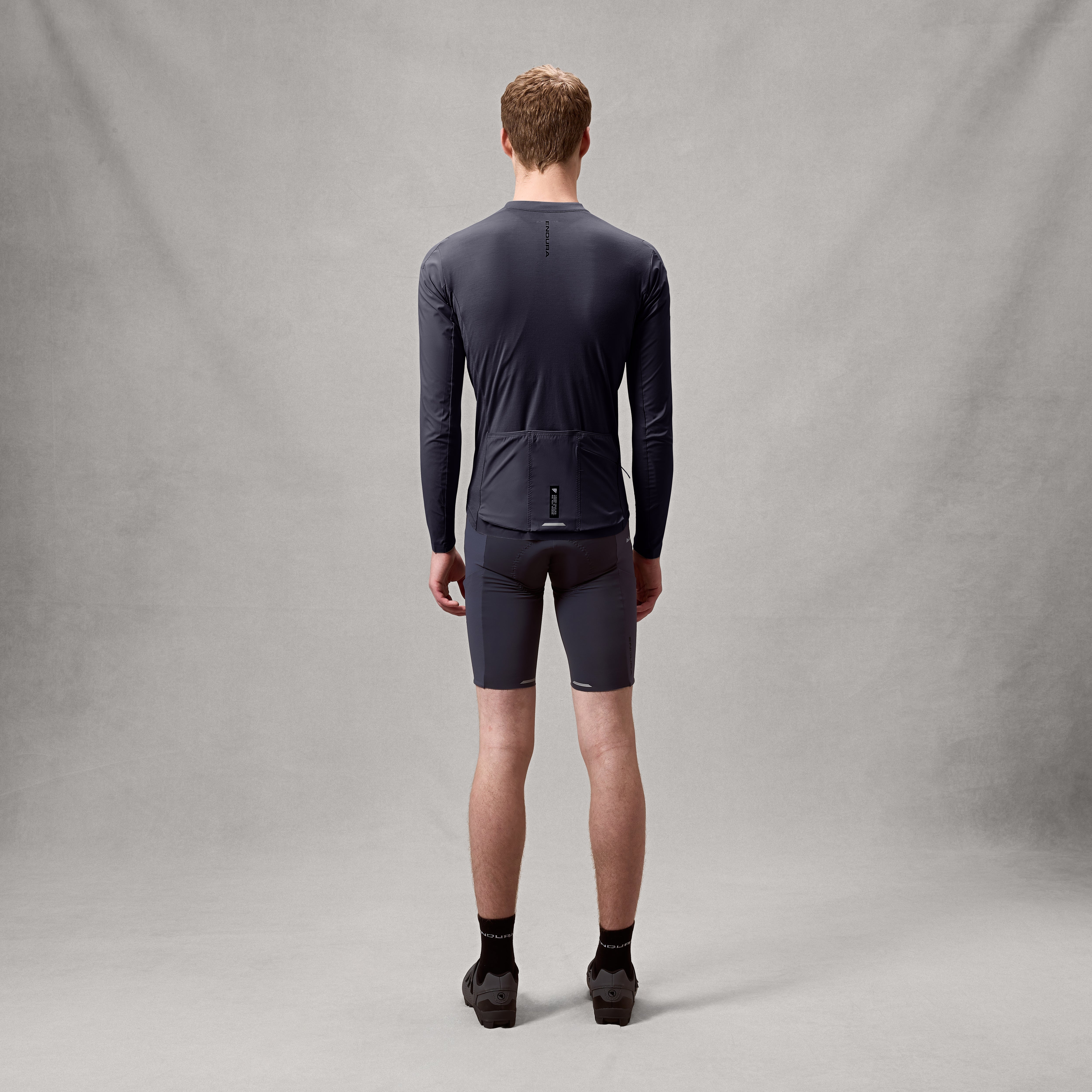 Men's AllTrack Ride L/S Jersey - Carbon Grey