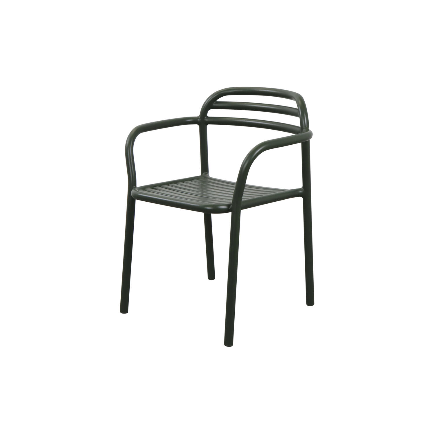 Bliss stol med arml&aelig;n, dark green
