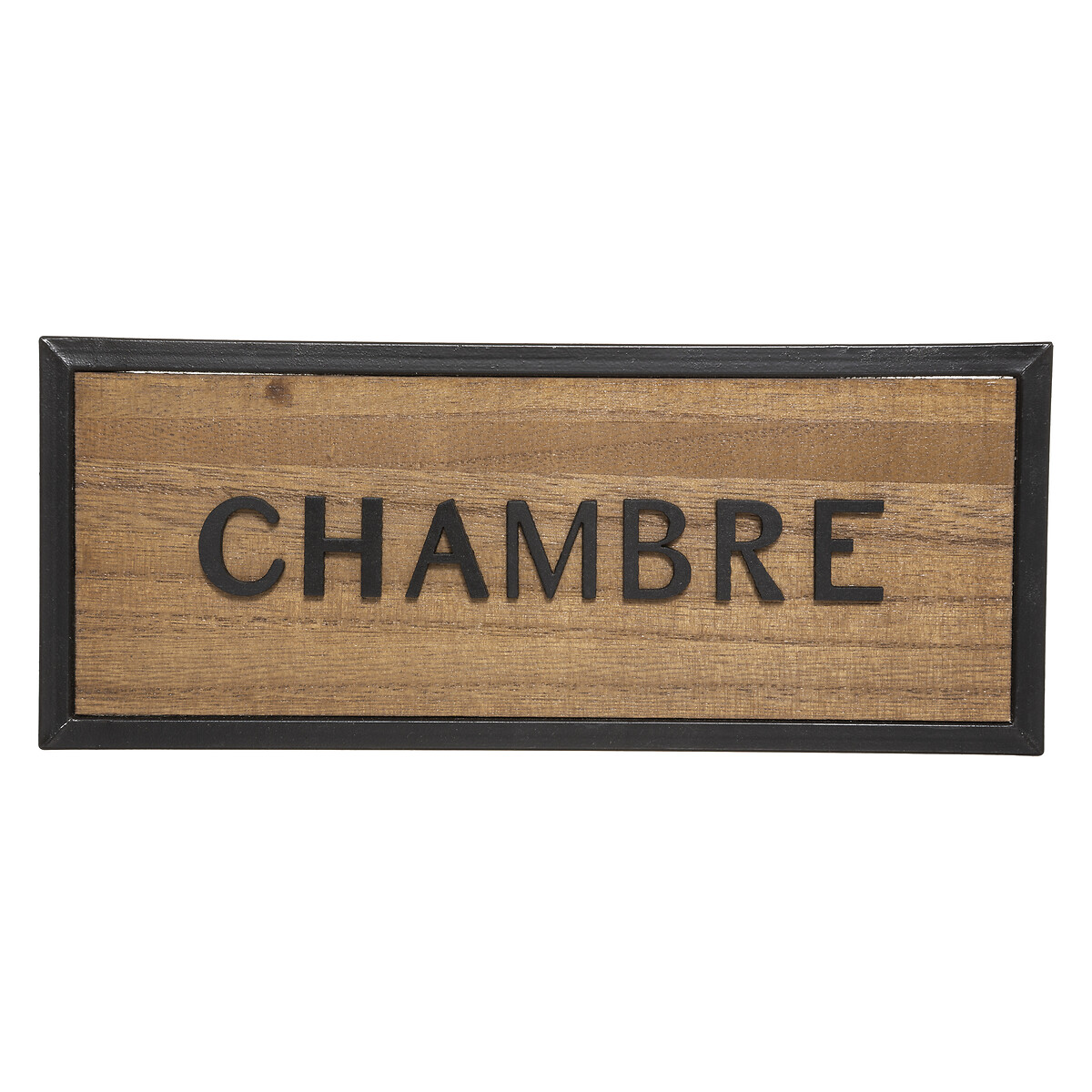 Wooden door sign "Javier" 22x9 cm