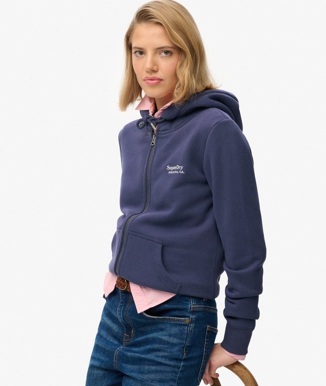 Athletic Essentials Logo Zip Hoodie