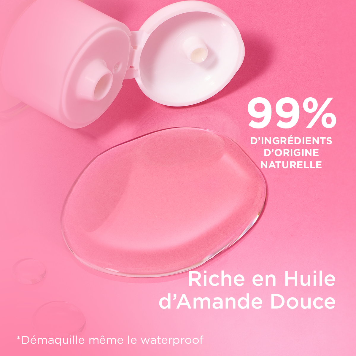 DémaquillantHuile démaquillante délicate à l'amande douce 150 ml