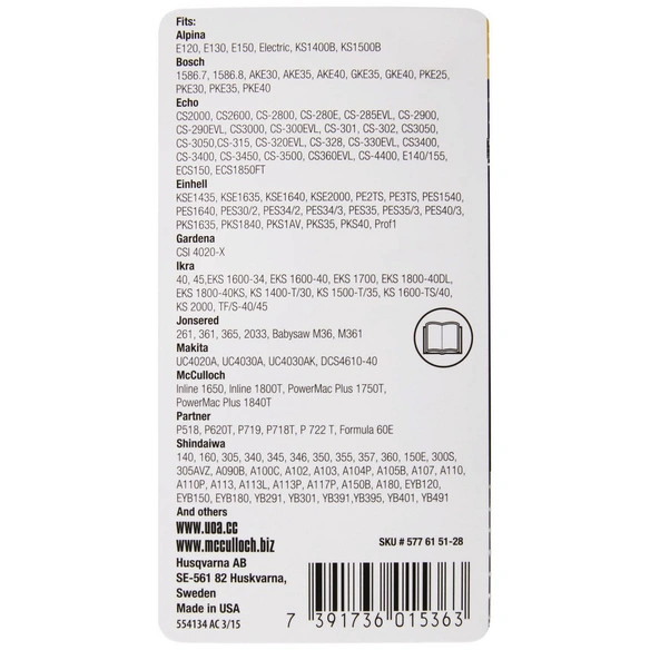Ersatzkette »CHO028«, 57 TG, 3/8