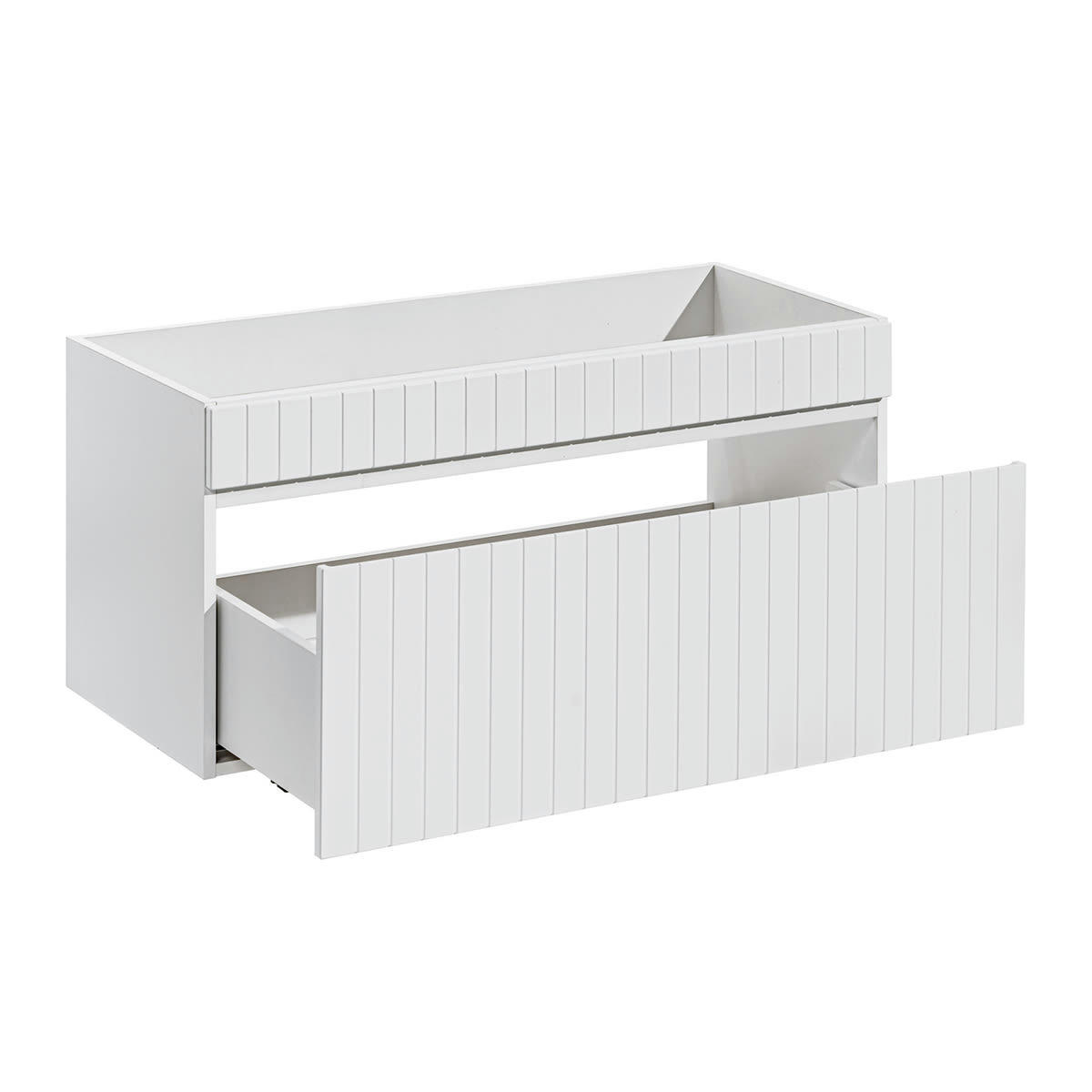 - Meuble sous-vasque 100cm blanc