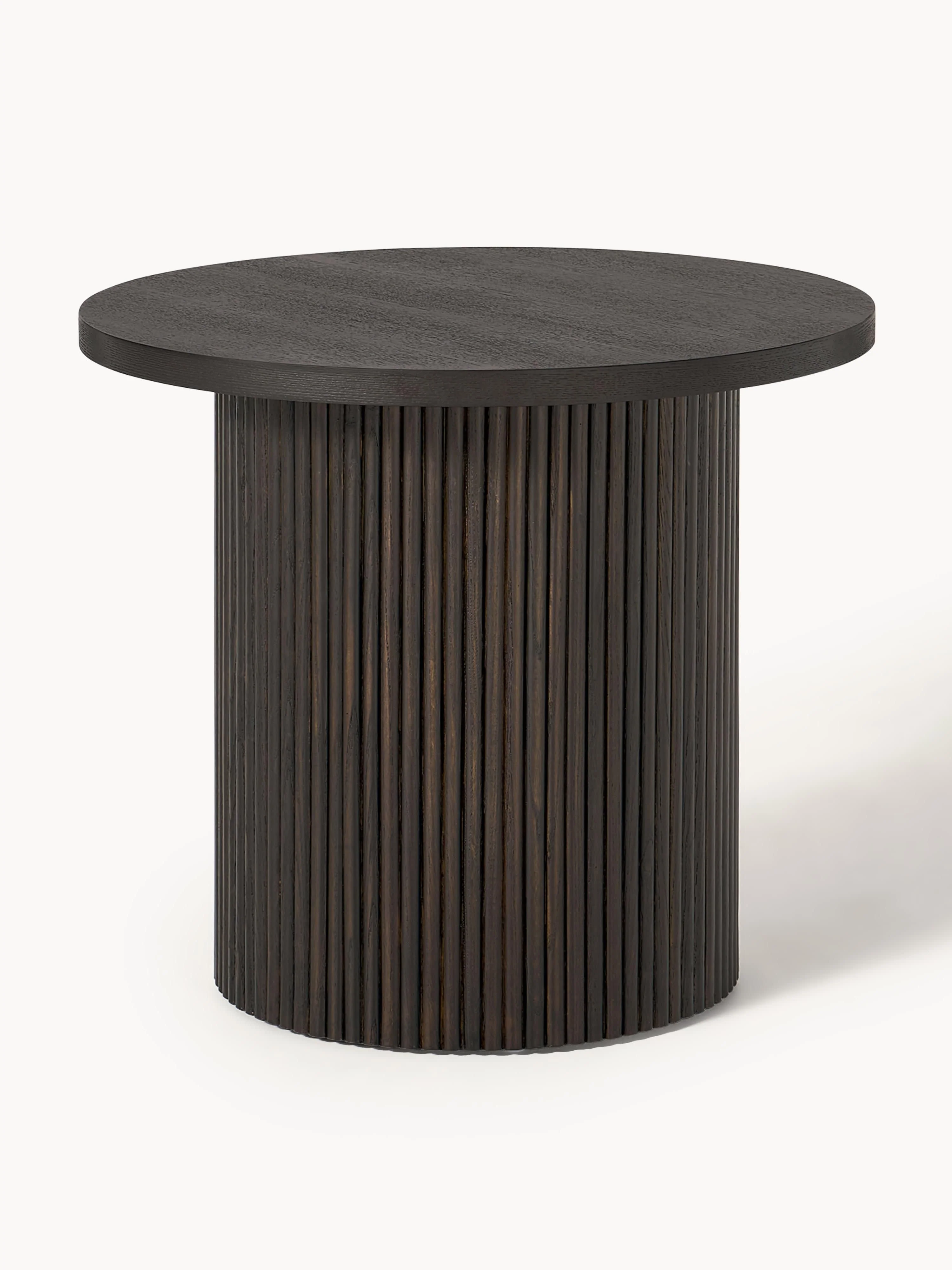 Runder Holz-Beistelltisch Nele