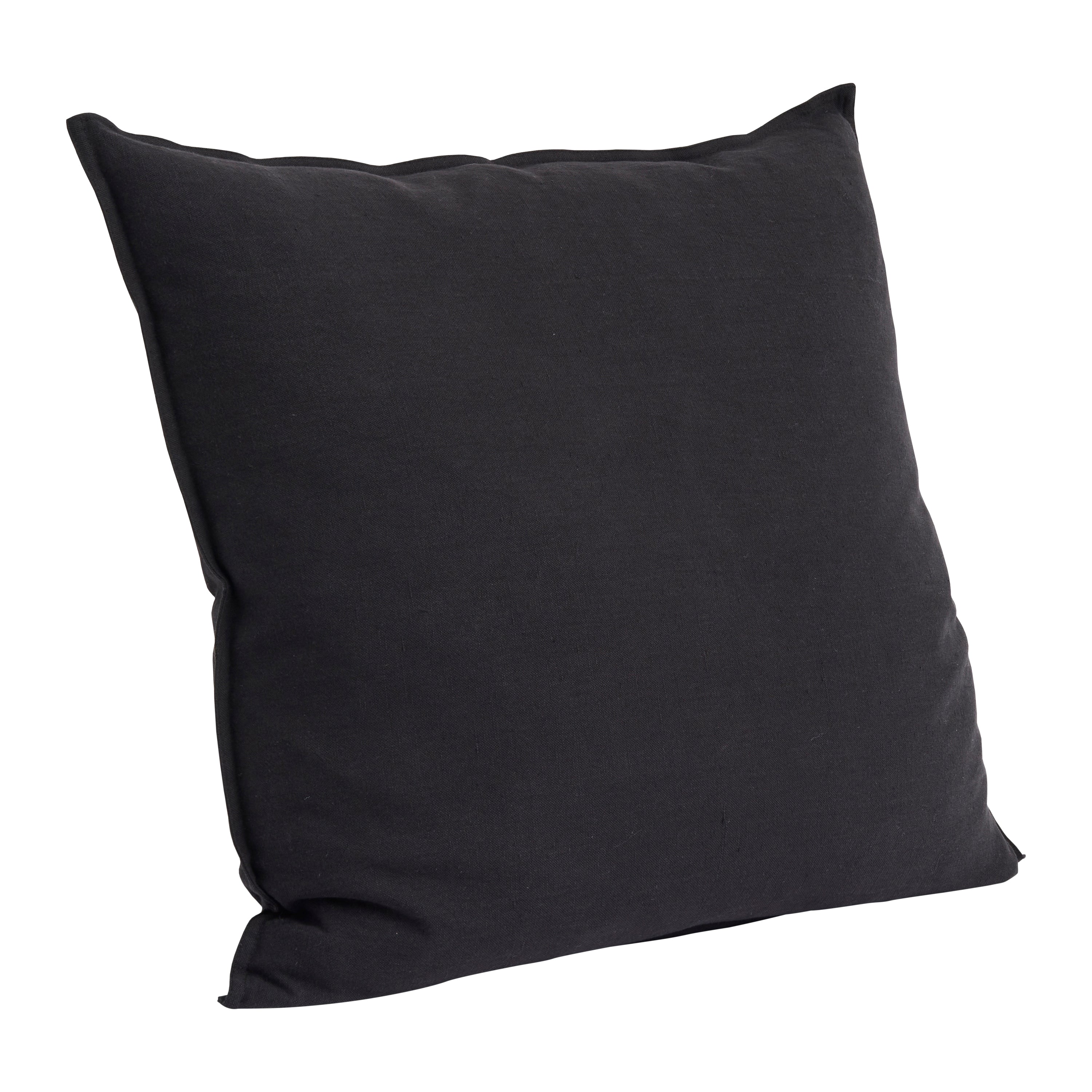 HAY Linen Kussenhoes 60 x 60 - Blauw / Zwart