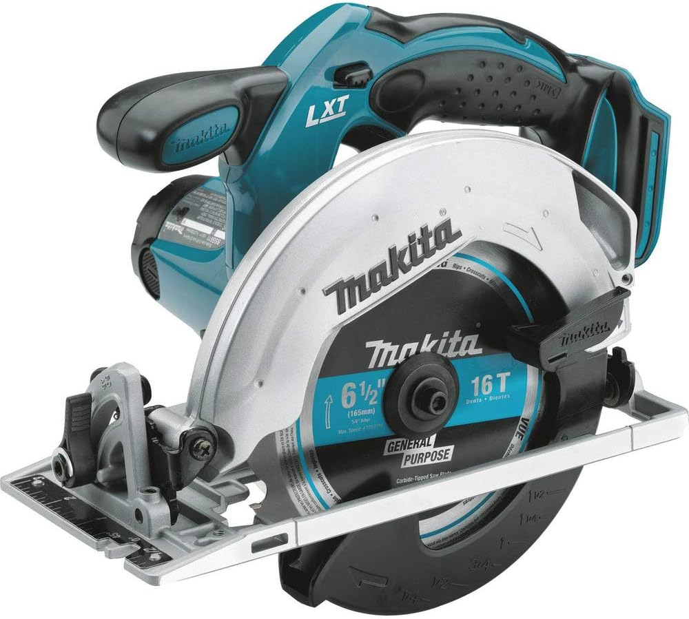 Makita XSS02Z 18V LXT Lithium-Ion Cordless 6-1/2 Circular Saw, Tool Only