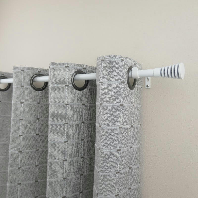 CAMDEN - - Kit tringle extensible ø 16/19 mm 110 à 210cm - Blanc