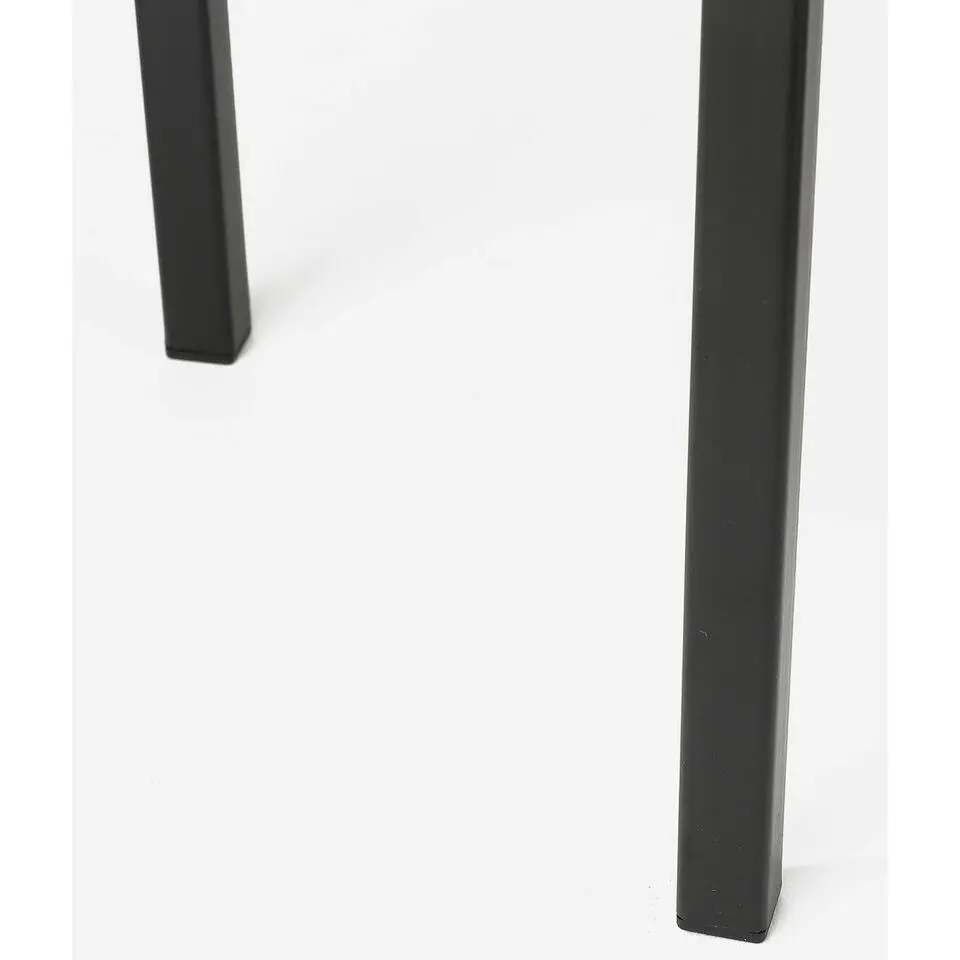 Mica Decorations Plantenstandaard - metaal - zwart - H16 x B16 cm