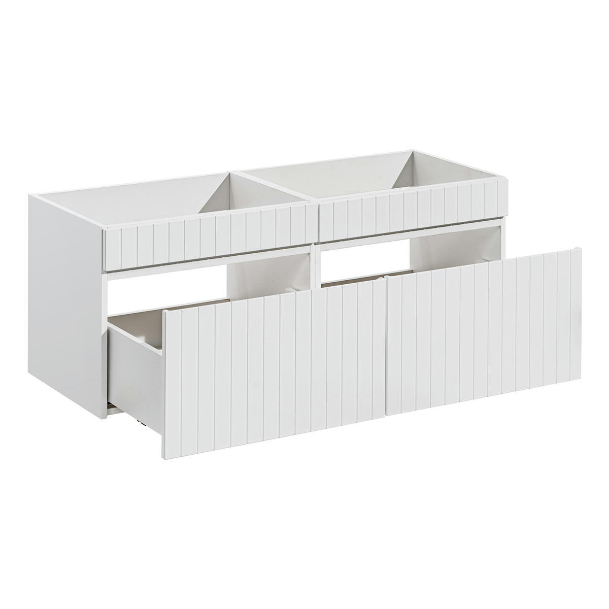 - Meuble sous-vasque 120cm blanc