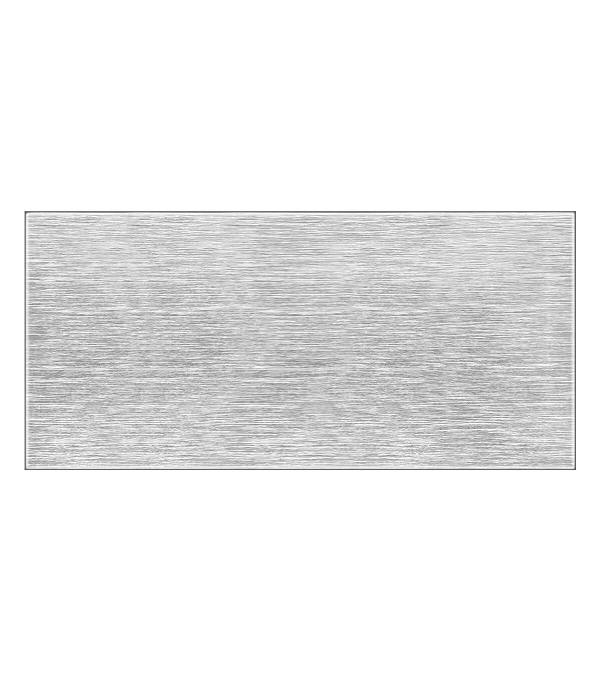 Peel & Stick Decorative Tile 3in x 6in - Silver