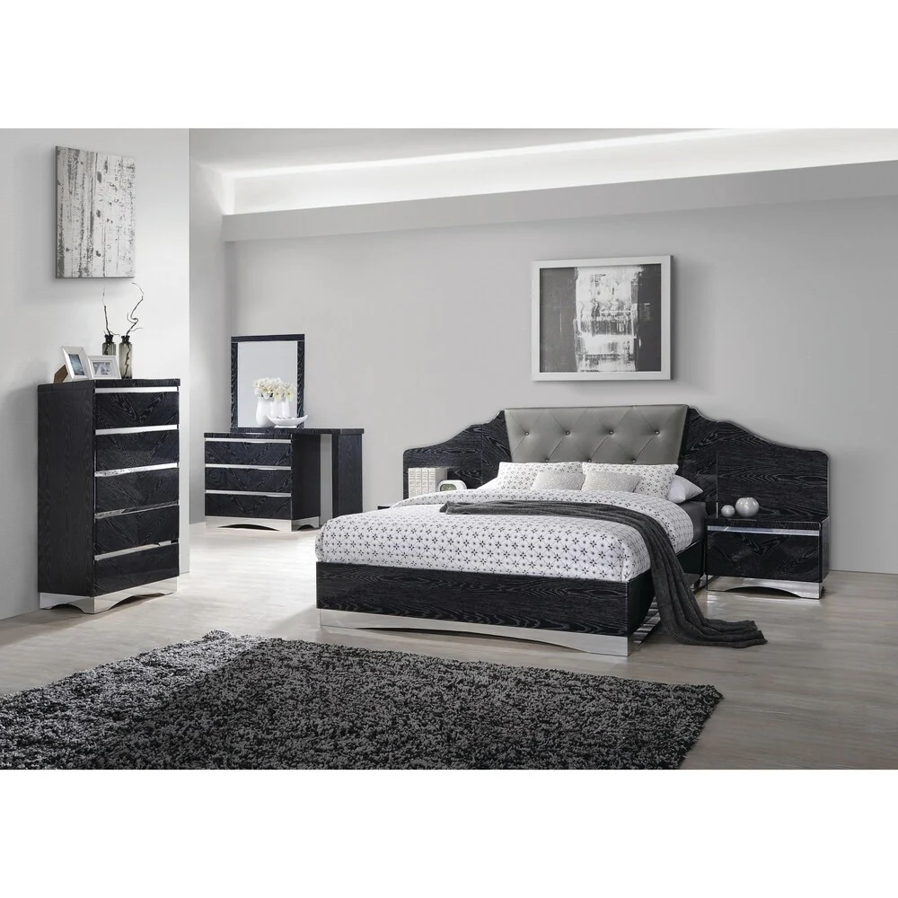 Alessandro Contemporary 4-piece Bedroom Set