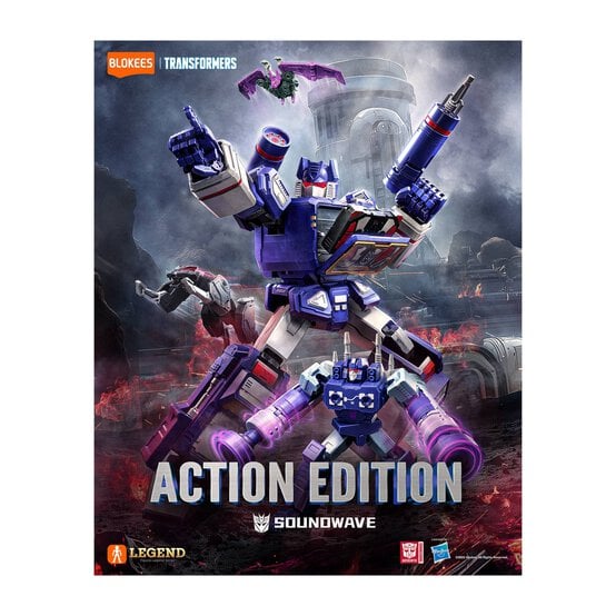 Blokees Transformers Action Edition Soundwave Model Kit