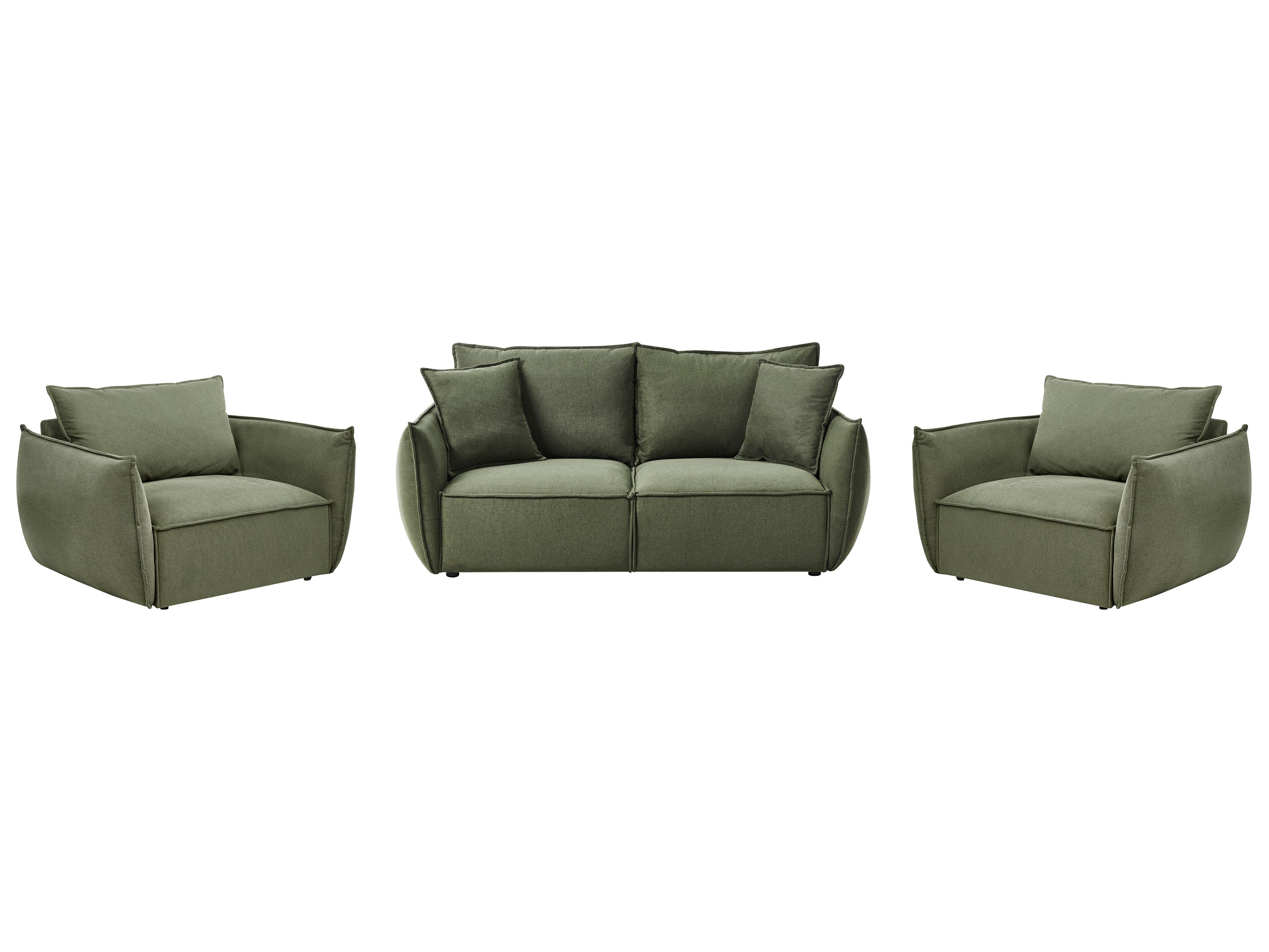 Armchair KUNES Fabric Green