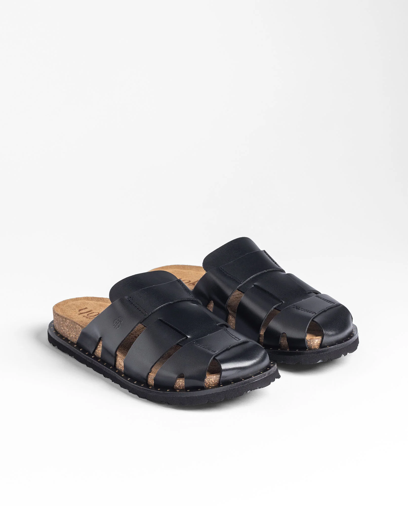 Sandalia plana BOLUS-262 negro