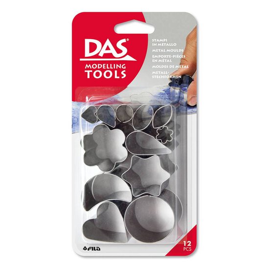 DAS Metal Moulds 12 Pieces
