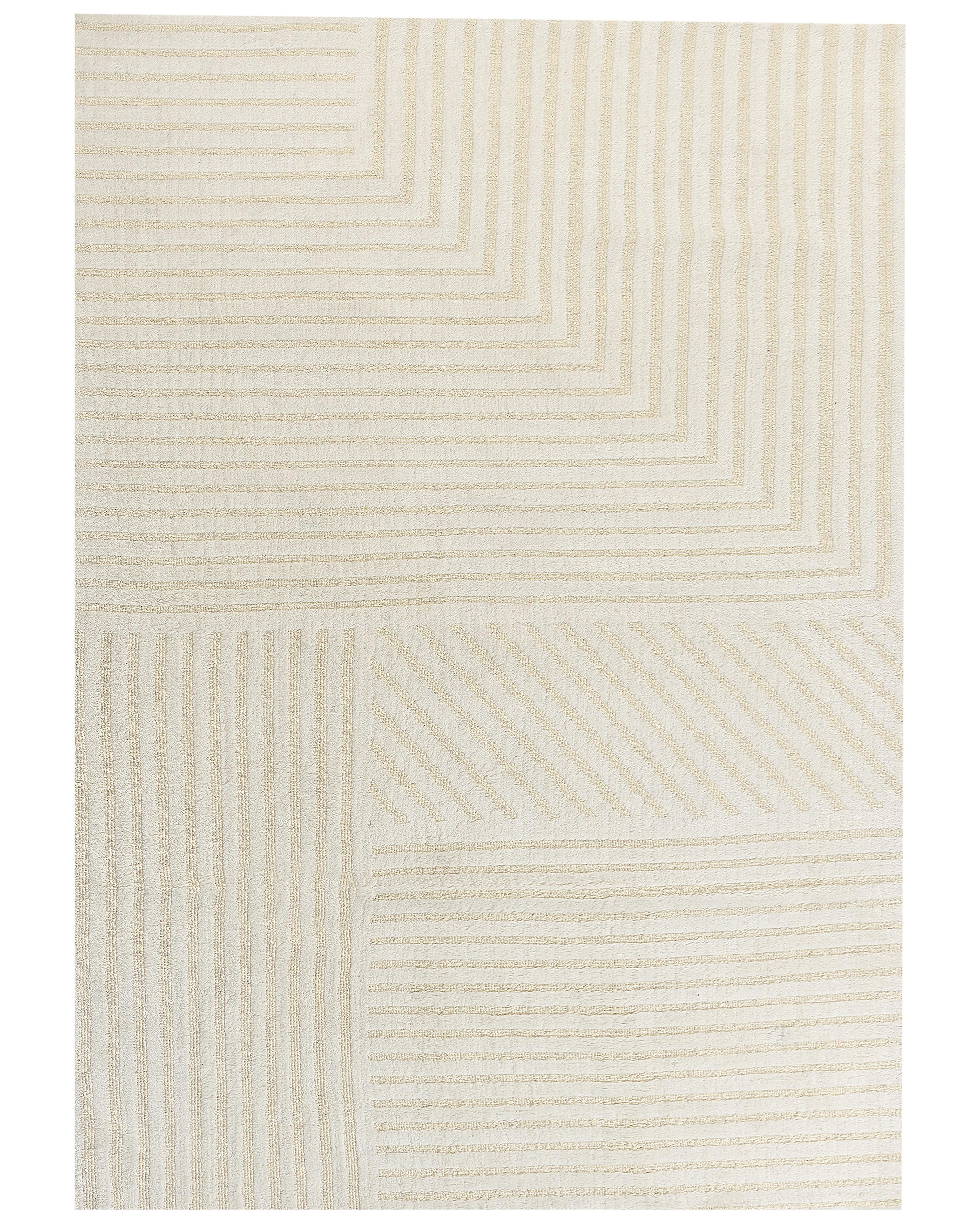 Rug ABEGUM Beige 160 x 230 cm Wool