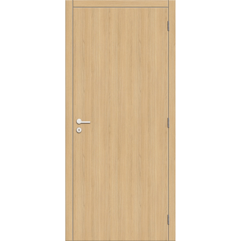 Bloc-porte fini Prime Oak Vertical chêne naturel 78 x 201,5 cm THYS