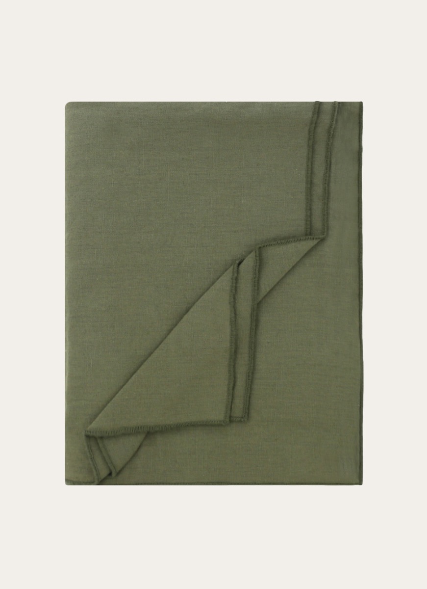 NAPPE COTON LIN FINITION BOURDON MOYEN FORMAT LICHEN