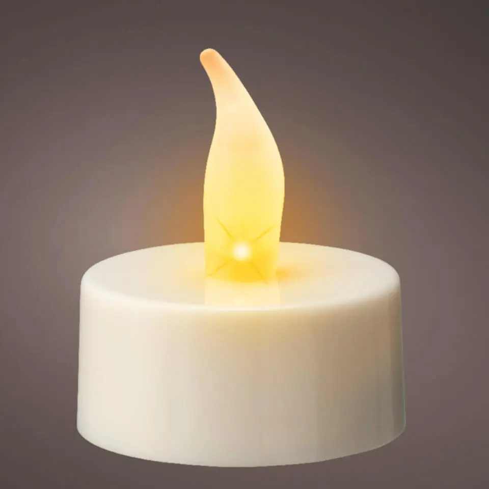 Lumineo LED waxinelichtjes - 12x stuks - wit