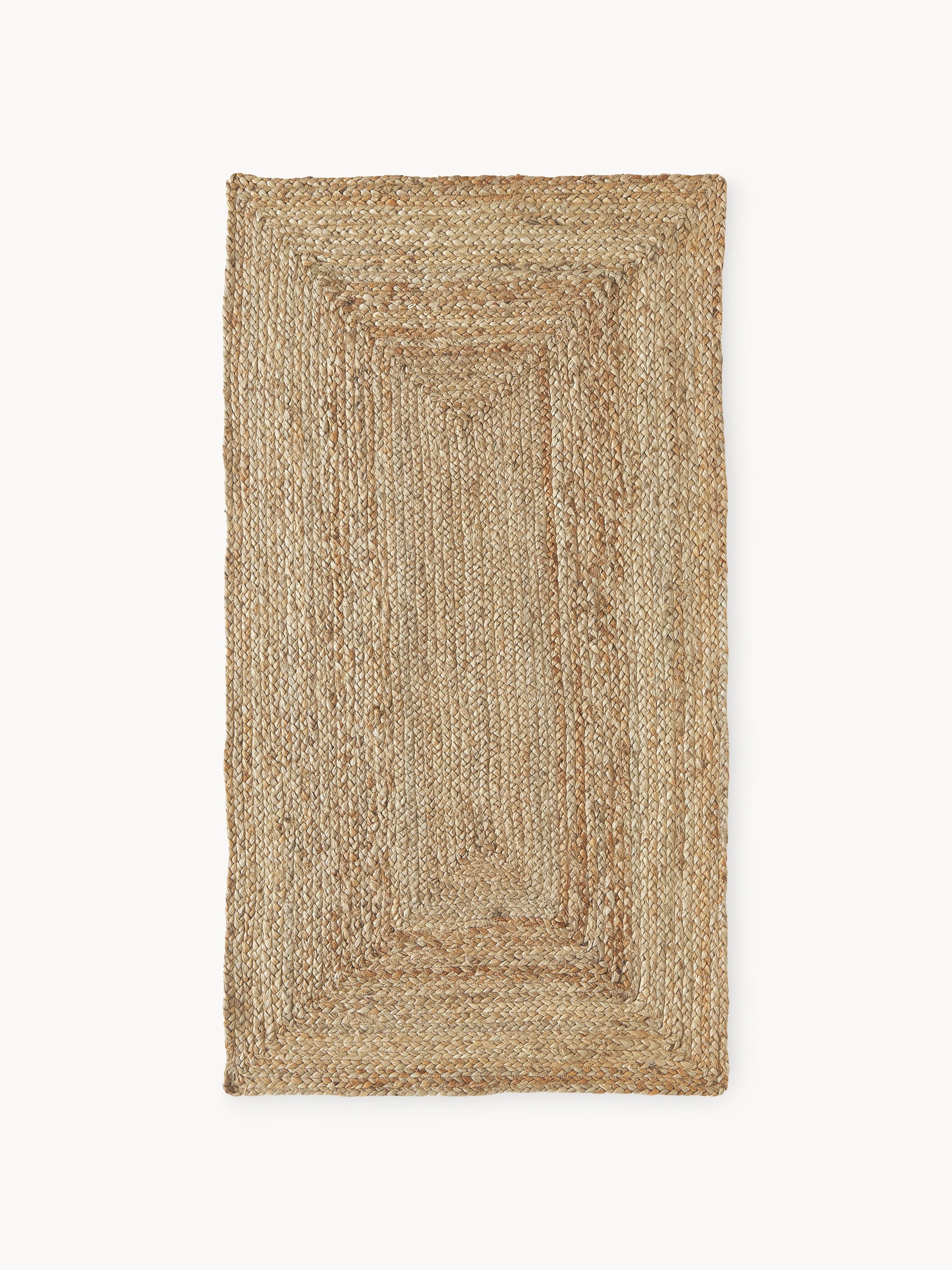 Handgefertigter Jute-Teppich Sharmila