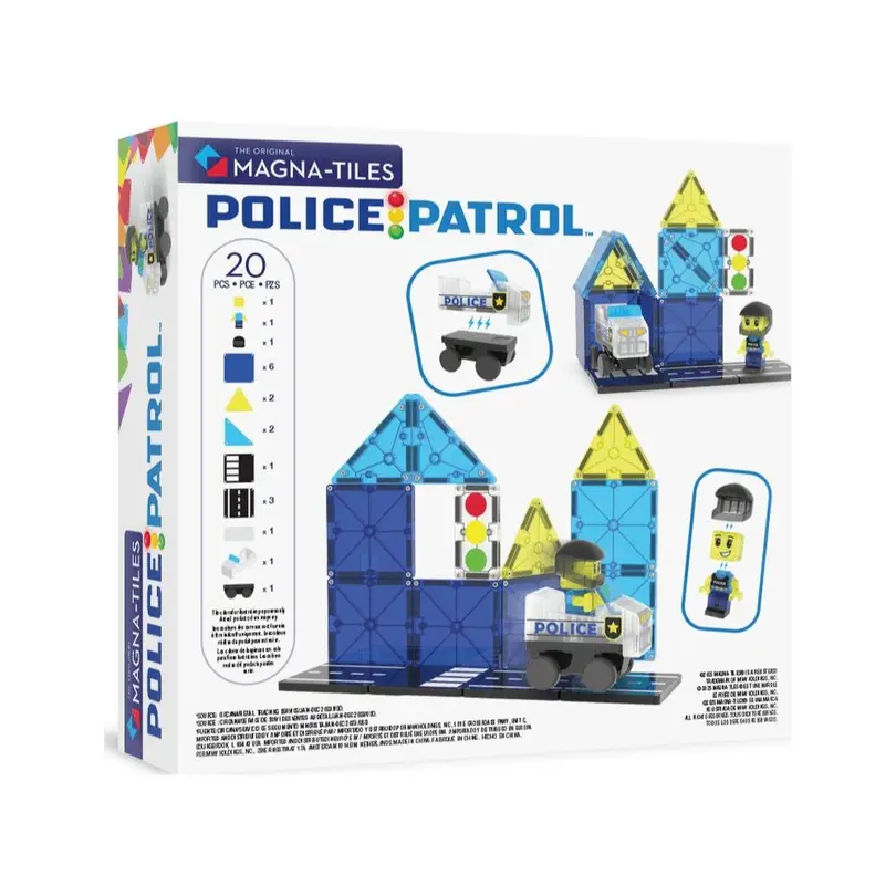 Spielset 20-teilig Police Patrol